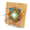 ieron Crochet Locking Board and Pins - Reusable High Quality