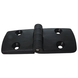 Scharnier Kombischarnier Kunststoff 60/60 nicht aushängbar 48 x 115 mm schwarz