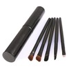 Baluue 2sets Basic Eye Makeup Kit 5-piece Brush Set Eyeliner