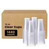 Comfy Package [Case of 1,440 16 oz. Clear Plastic Cups