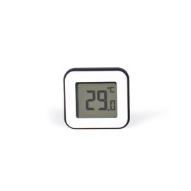 SCS Sentinel - HCN0075 - Digital Thermometer - Indoor Hygrometer - Meteorological Instrument - Digitormer Magnet - Black Colour