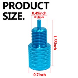 Brake Proportioning Valve Bleeder Tool Combination Valves Compatible with Disc/Disc and Disc/Drum 172-1353 172-1371，PV2/PV4 – Blue