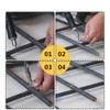 Rebar Hook POWERTOOL Rebar Wire Twister Semi-Automatic Retractable Steel Hook