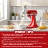 Grain Mill Attachment for KitchenAid, Food-Grade All-Metal 9 Levels Flour