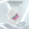 Crema Hidratante Facial Guanjing, 80 Ml, Ácido Kójico, Blanq