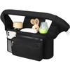Accmor Universal Stroller Organizer with Insulated Cup Holder Detachable Phone