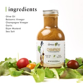 Dress It Up, Champagne Vinaigrette Salad Dressing, 10 oz