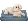 Kimpets Orthopedic Dog Beds for Crate with Removable Washable Cover