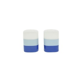 Pavilion Gift Company - Lake Life - 3 oz Salt & Pepper Ceramic Stoneware Shaker Set Cottage Waterfront