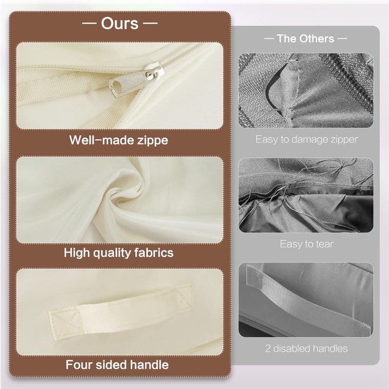 Geernioy Space-Saving Compression Organizer - Upgraded Thickened Fabric, Sheet &