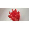 RED UK Coin Stacker, Large Size 14cm high, 8 coin