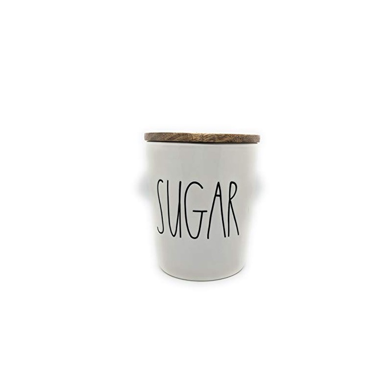 Rae Dunn by Magenta"SUGAR" in large letters LL Ceramic Cellar