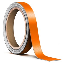 VViViD Orange Matte Metallic Air-Release Adhesive Vinyl Pinstripe Tape Roll (½ Inch x 20ft)