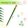 LCPQMZGH 12 Pcs Erasable Checking Pencils, Pre-Sharpened, for Marking, Coloring,