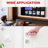Storystore 50 FT Rubber Weather Stripping Door Seal Strip, Self-Adhesive