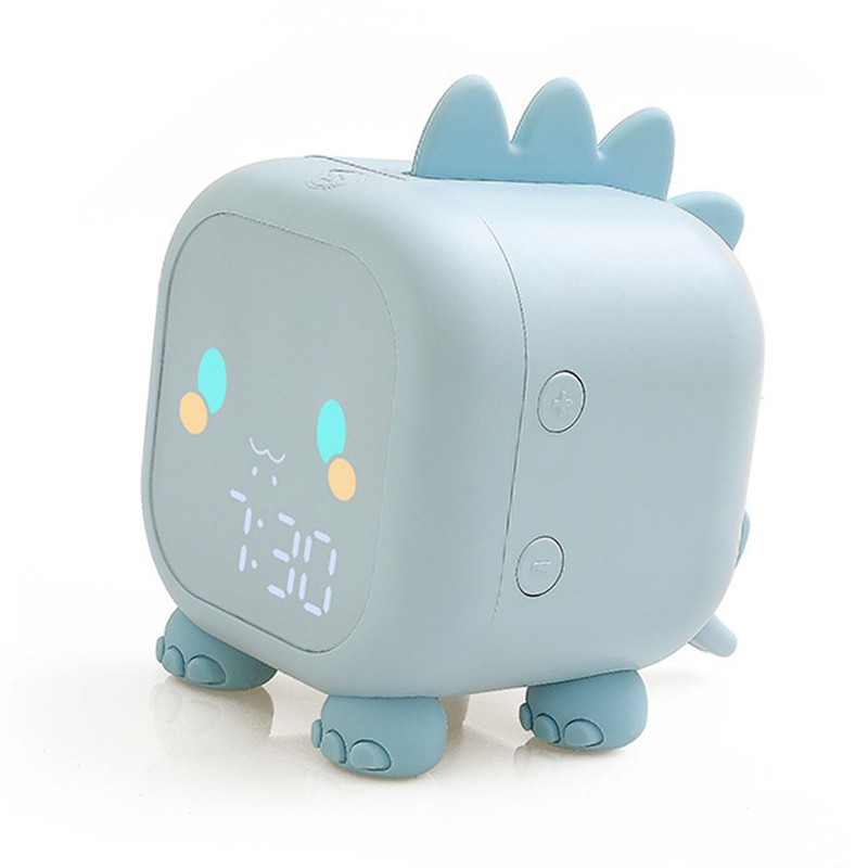 Digital Clock Intelligent Cute Fun Dragon LED Silicone Cartoon Bedside