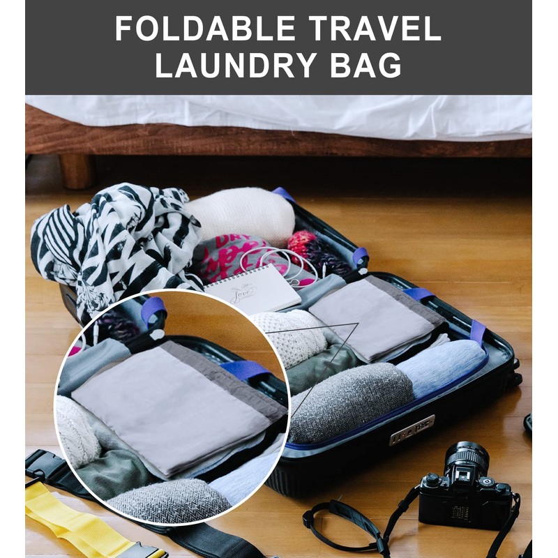VividPaw Laundry Bag Extra Large Heavy Duty, Laundry Backpack for