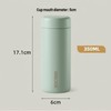 350ml Small Thermal Water Bottle‑ Mini Travel Flask for Hot