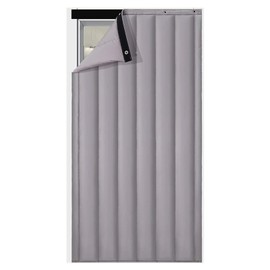 Thermal Insulated Door Curtain,Winter Doorway Cover Screen, Soundproof Blanket, Privacy Curtains,tapestry Windproof Waterproof Warm Cold Protection,for Living Room Garage Front Door Patio Kitchen