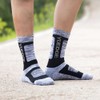 YUEDGE Men's 5 Pairs Wicking Breathable Cushion Comfortable Casual Crew