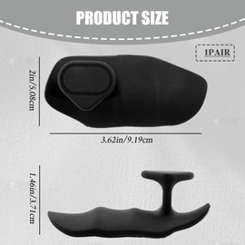 Mrltau Gym Hand Grips, Anti-Slip Hand Grips for Weight Lifting, Rubber Gym Grips, No Sweaty Weight Grips, Workout Gym Accessories, Bar Pad Pull Up Grippers No Sweaty