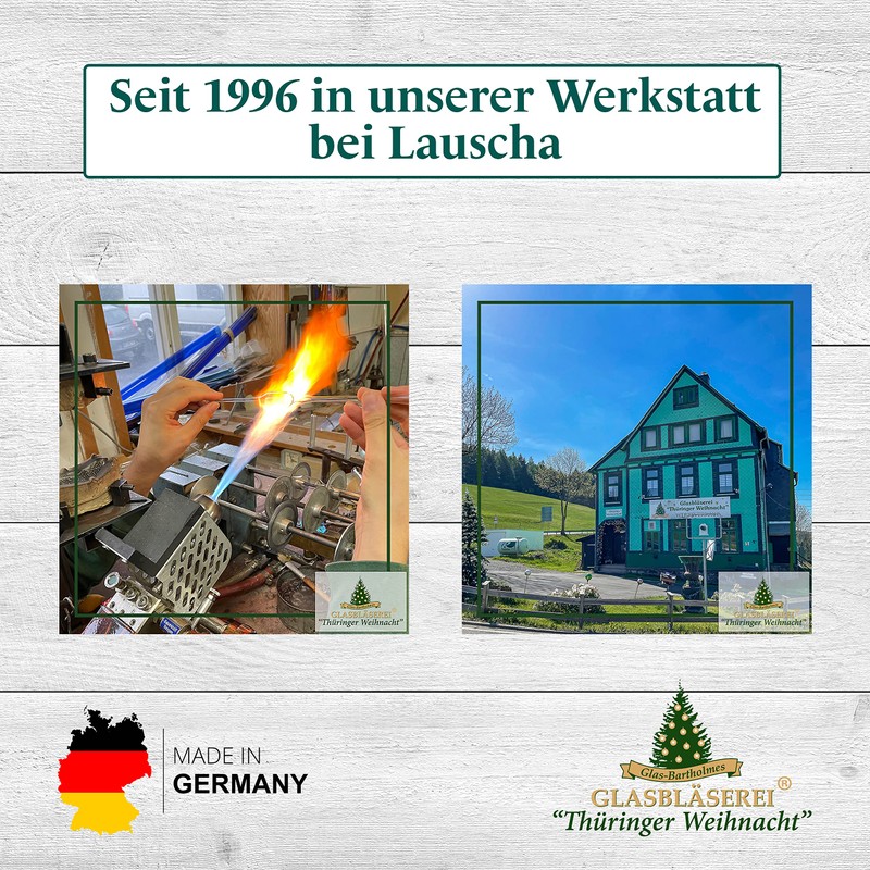 Thüringer Weihnacht Glass Christmas Pickle