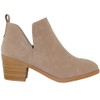 TRENDSUP Collection Women Booties (Khaki, us_footwear_size_system, adult, women, numeric, medium,