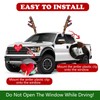Christmas Reindeer Antlers for Cars with LED Lights Christmas Window