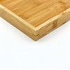 Bam & Boo Natural Bamboo Serving Tray Modern Rectangular (Bamboo,