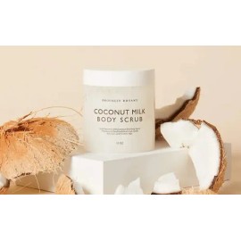 Exfoliante Corporal y Facial Brooklyn Botany de Leche de Coco, 296 mL