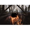 Muurikka 3L Stainless Steel Kettle for Grill, Gas, Open Fire