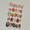5 types of fruit nails, peach nail, cherry nail -