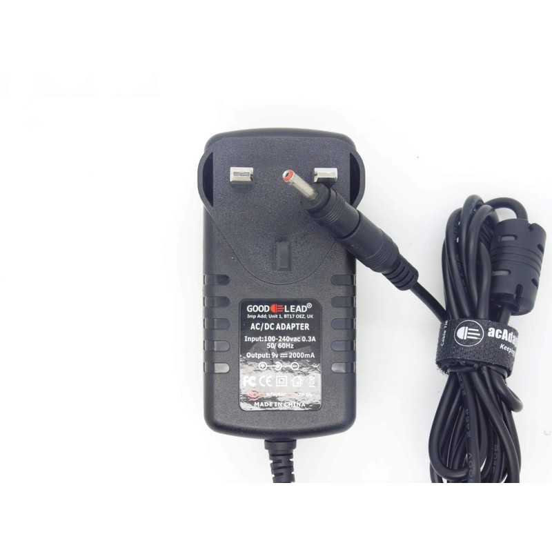 Replacement 9 Volt 700mA AC-DC Adaptor Power Supply For PC