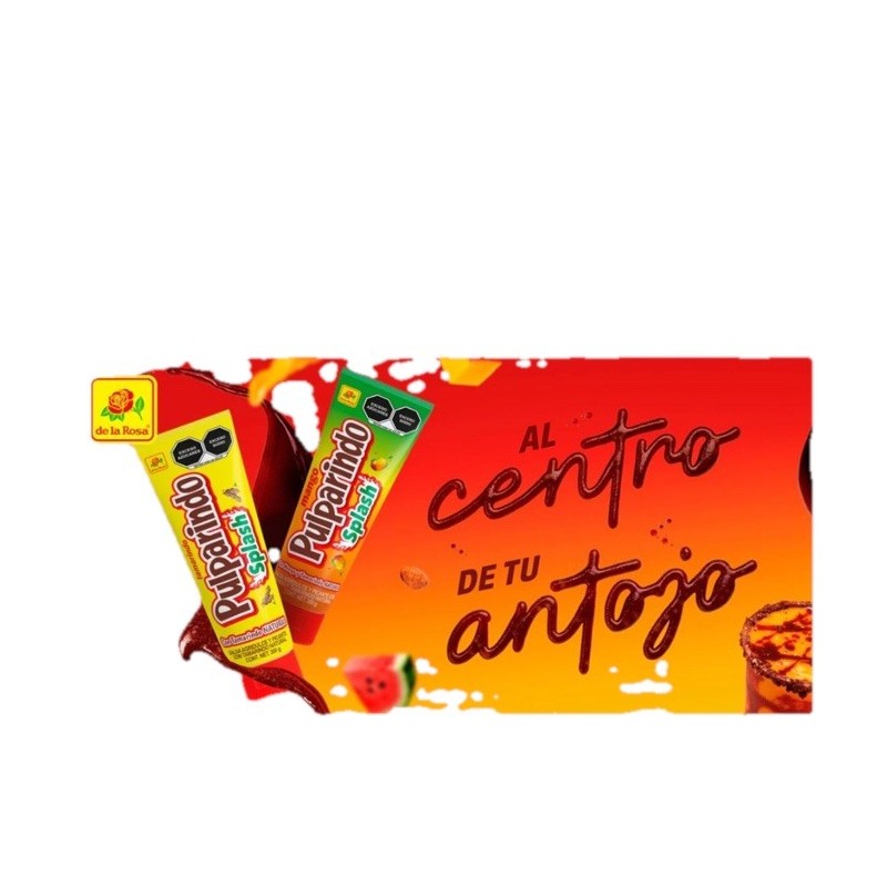 Pulparindo Splash, Liquid Pulparindo 3 Pack Mix 300 Grams Each