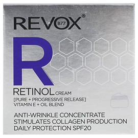 REVOX B77 - Retinol Cream Daily Protection SPF 20, 50 ml, Crema Retinol Antiarrugas Mujer, Reduce Finas Líneas de Expresión, Mejora Textura de la...  