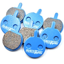 myBESTbike - Bicycle Brake Pads 4 Pairs Disc Brake Pads For Bike Or E-Scooter, 28x22mm Size, Compatible With HAYES MX2, MX3, SOLE, JAK-5, B777 And Similar Models