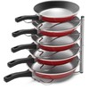Simple Houseware Cabinet Pantry Pot and Pan Organizer Holder Rack,