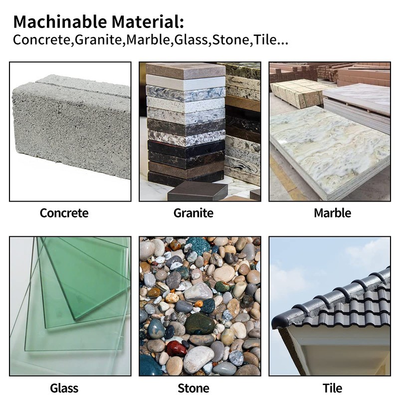 Electroplated Diamond Hand Polishing Pads 60-400 Grit Sanding Tile Stone