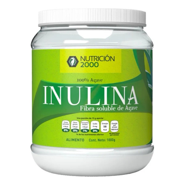 Inulina Fibra Soluble De Agave - 1000 G Nutrición 2000