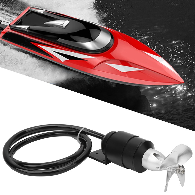 Waterproof Brushless Motor 6S 24V Underwater Thruster Metal Paddle fit