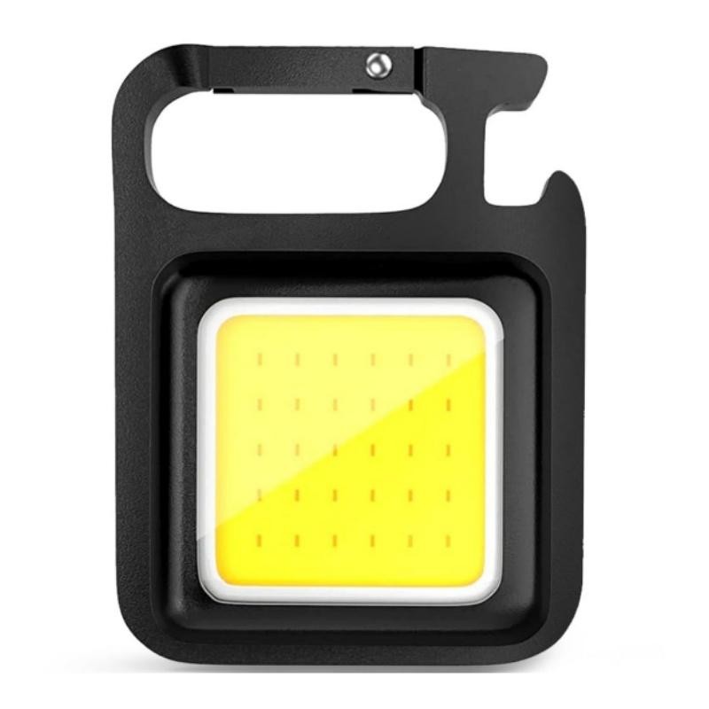 [Multi-Function LED Light] Cob Mini Flashlight Keychain Light, 500 Lumens