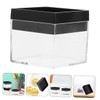 Operitacx Plastic Mineral Specimen Display Case 12pcs Storage Boxes Easy