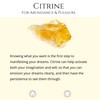 Earth Story Citrine Heat Treated Quality Large Tumblestone (Approx 2-3cm)
