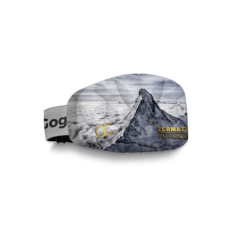 GogglesCover Premium: Protective ski and snowboard goggles cover, Matterhorn black