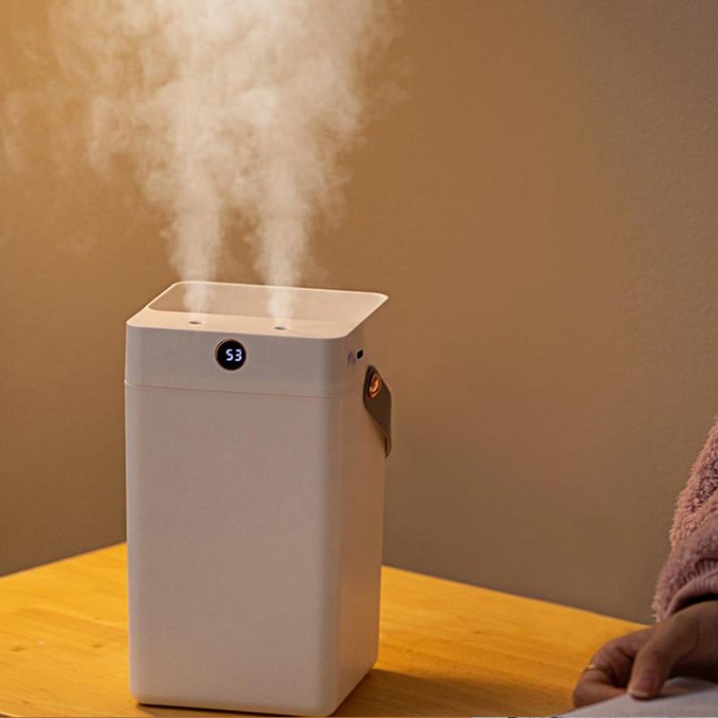 White Air Humidifier Office Desktop Humidifier 3L Portable Humidifier With