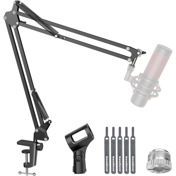 No Brand InnoGear Boom Arm Microphone Mic Stand for Blue