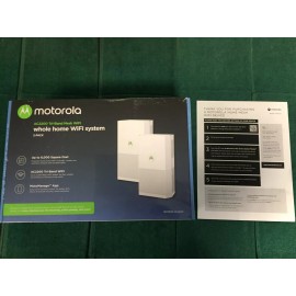 Motorola MH7022 2-Pack AC2200 Tri-Band Mesh Whole Home WiFi System