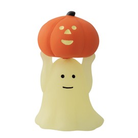Deco Corporation concombre Hikari Ghost Pumpkin Size: Approx. W2.4 D2.2 H4 ZHW-47918H