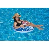 Poolmaster American Stars Inflatable Swimming Pool Inner Tube Float, 36