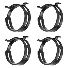Bevinsee 4 pcs Upper & Lower Radiator Hose Clamps Kit 19511-PH7-003 Compatible with Honda Civic 2006-2011 Accord CR-V Element Fit Odyssey Pilot Prelude S-2000